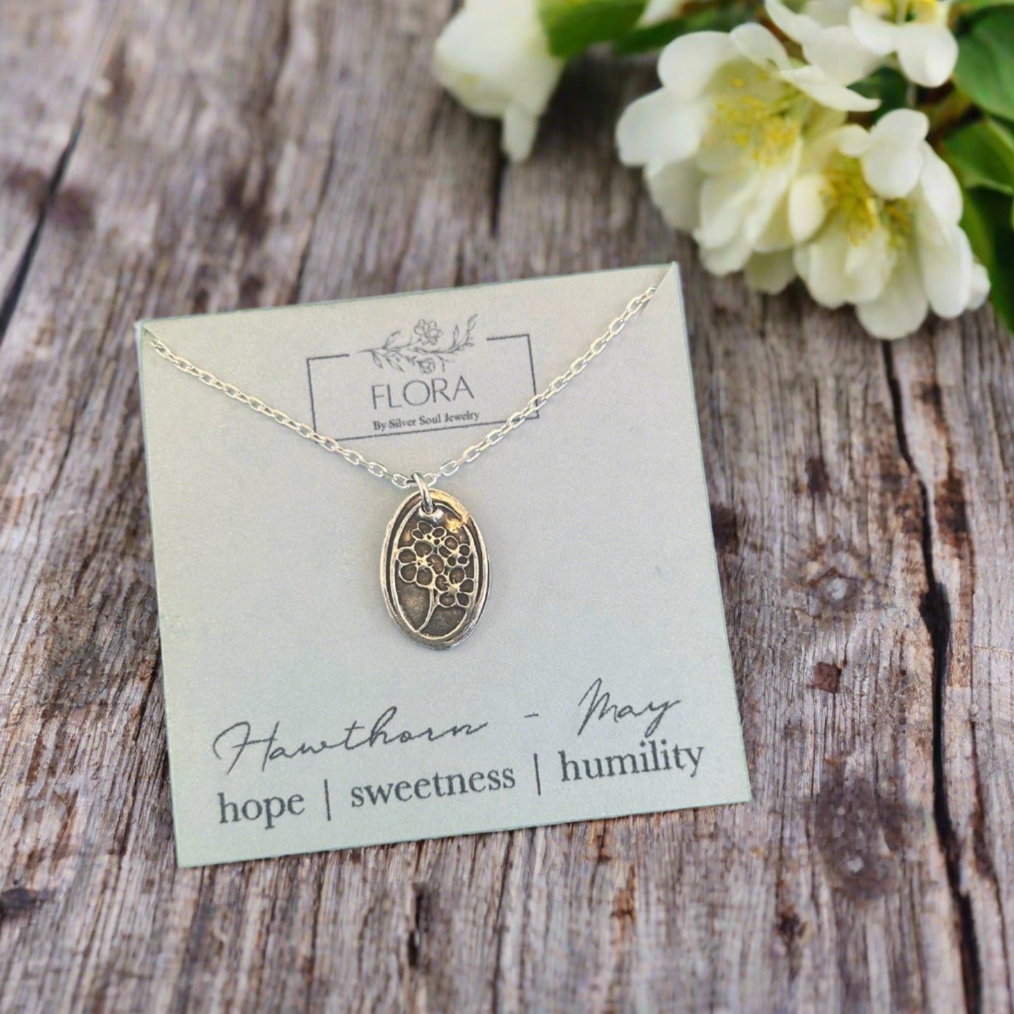 Hawthorn Necklace (May)