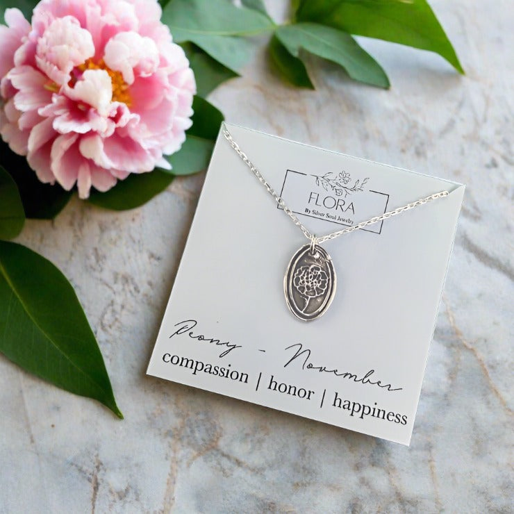 Peony Necklace (November)