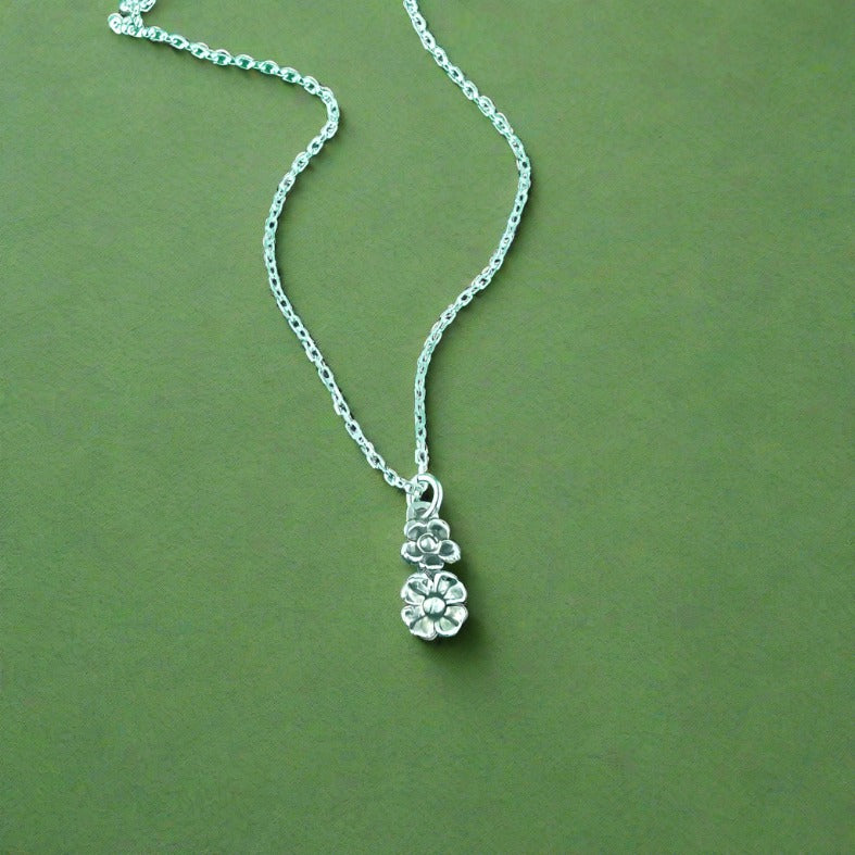 Two Flower Necklace