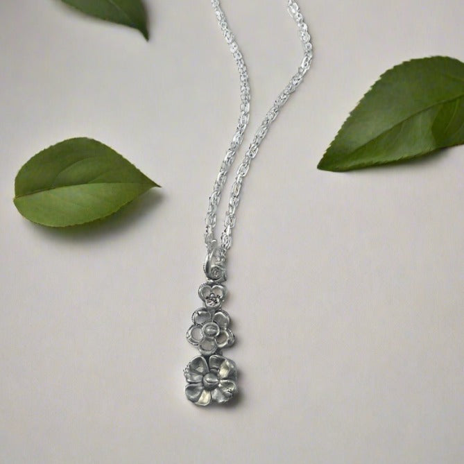 Three Flower Necklace