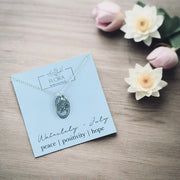 Waterlily Necklace (July)
