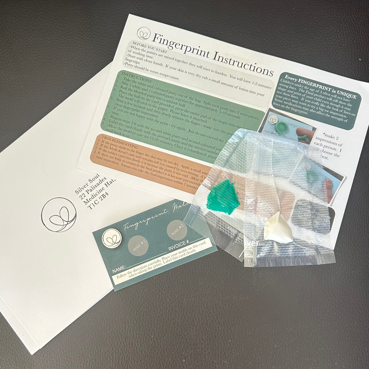 Fingerprint Preservation Kit